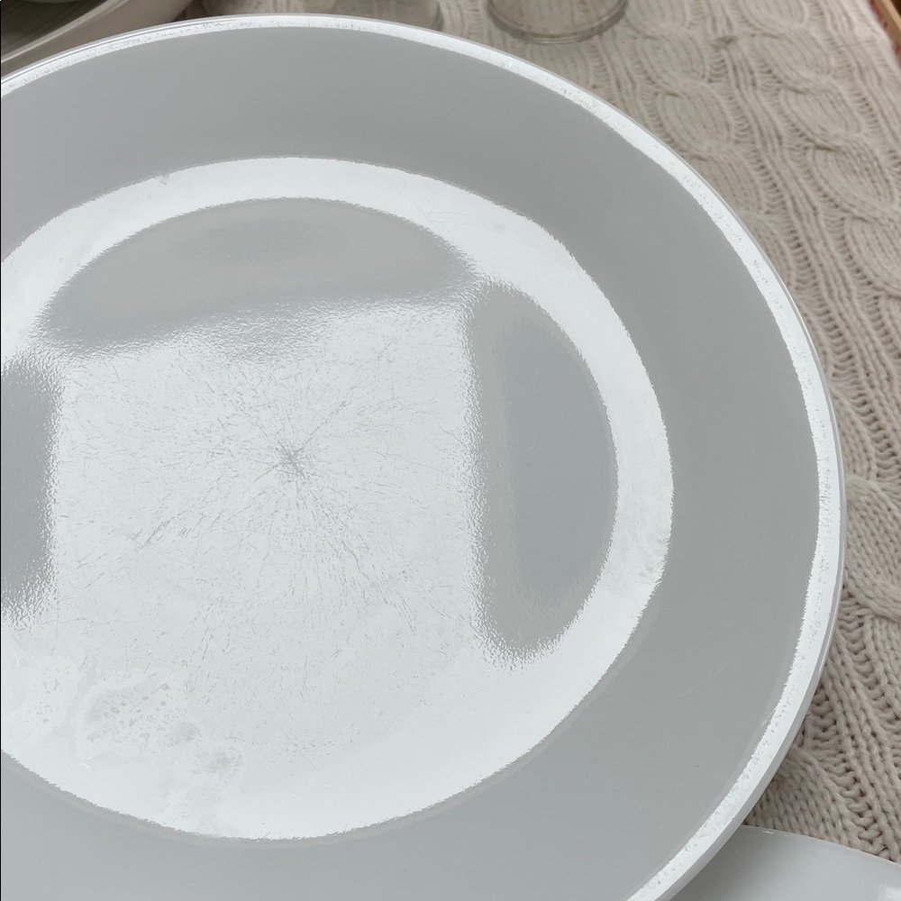 4 Corelle by Corning Classic White Frost Dinner Plate Set. Measurements in pics - Picture 5 of 9